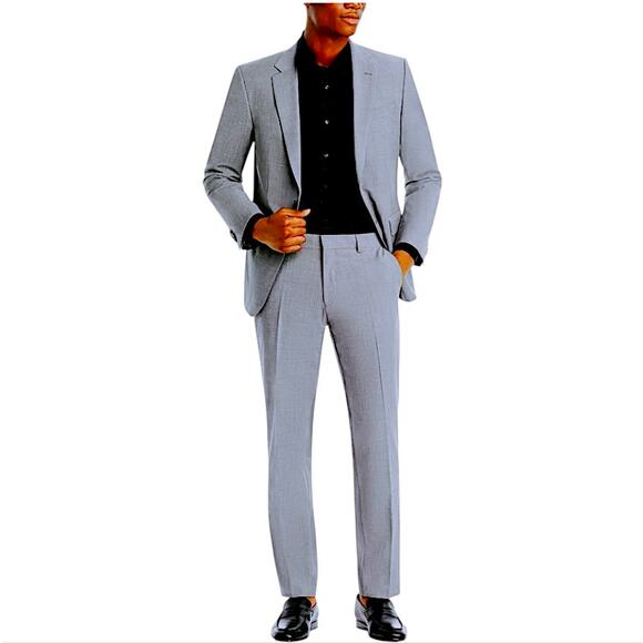 Hugo Boss Gray/Pink Jacket Blazer | Size 42/L - Picture 7 of 7